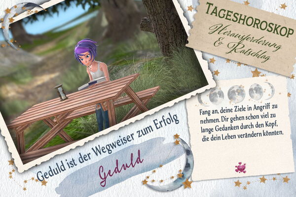 Tageshoroskop Geduld