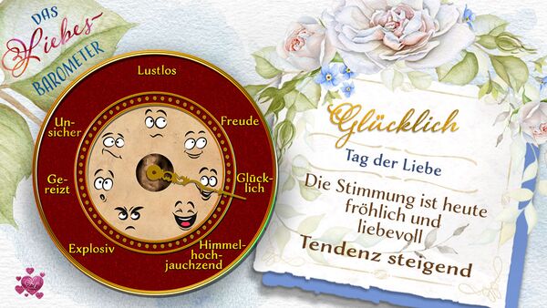 Tag der Liebe Liebesbarometer - Tag der Liebe
