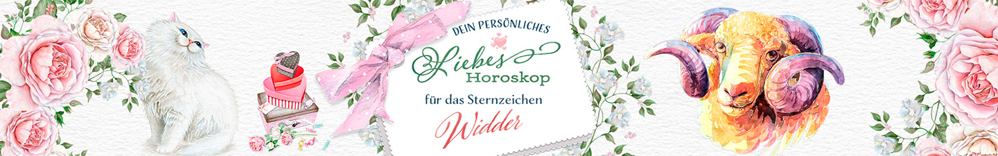 Ihr persönliches Liebeshoroskop für das Sternzeichen Widder