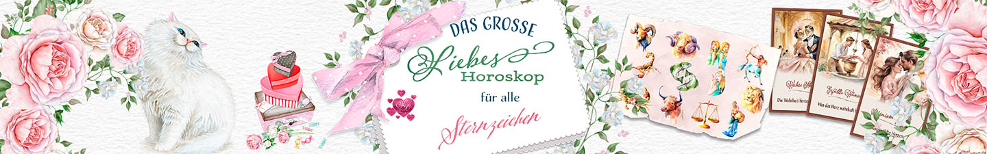 Liebeshoroskop für jedes Sternzeichen