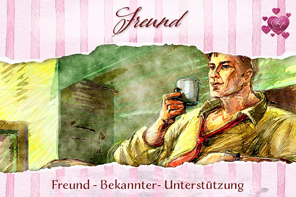 Freund - Unterstützung - Partnerschaftshoroskop