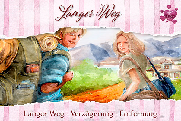 Langer Weg - Verzögerung - Partnerschaftshoroskop