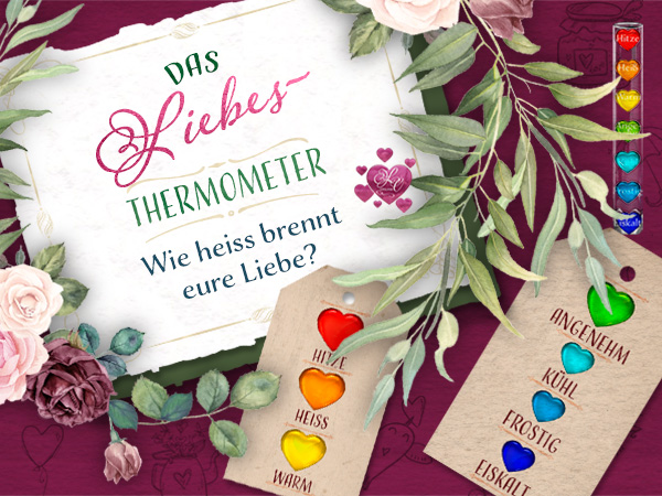 Das Liebesthermometer - Partnerschaftstest der Liebe |