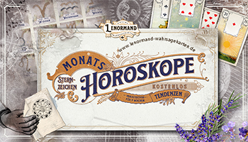 Monatshoroskop mit den Leormandkarten kostenlos