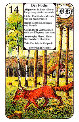Der Fuchs Der Fuchs - das mystische Liebesorakel