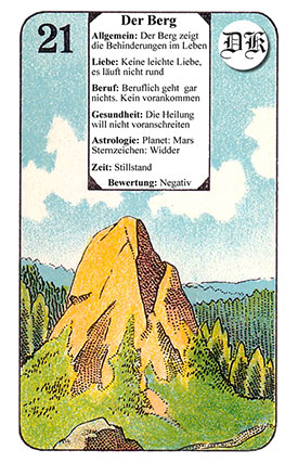 Der Berg Der Berg - das mystische Liebesorakel
