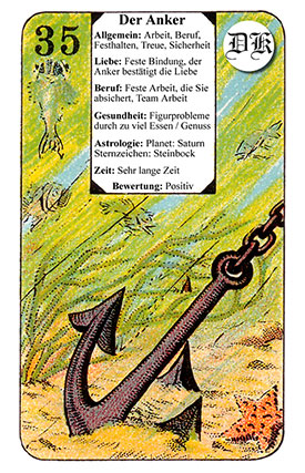 Der Anker - das mystische Liebesorakel